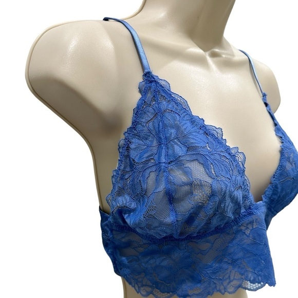 FREE PEOPLE Everyday Lace Longline Bra - Picture 6 of 7